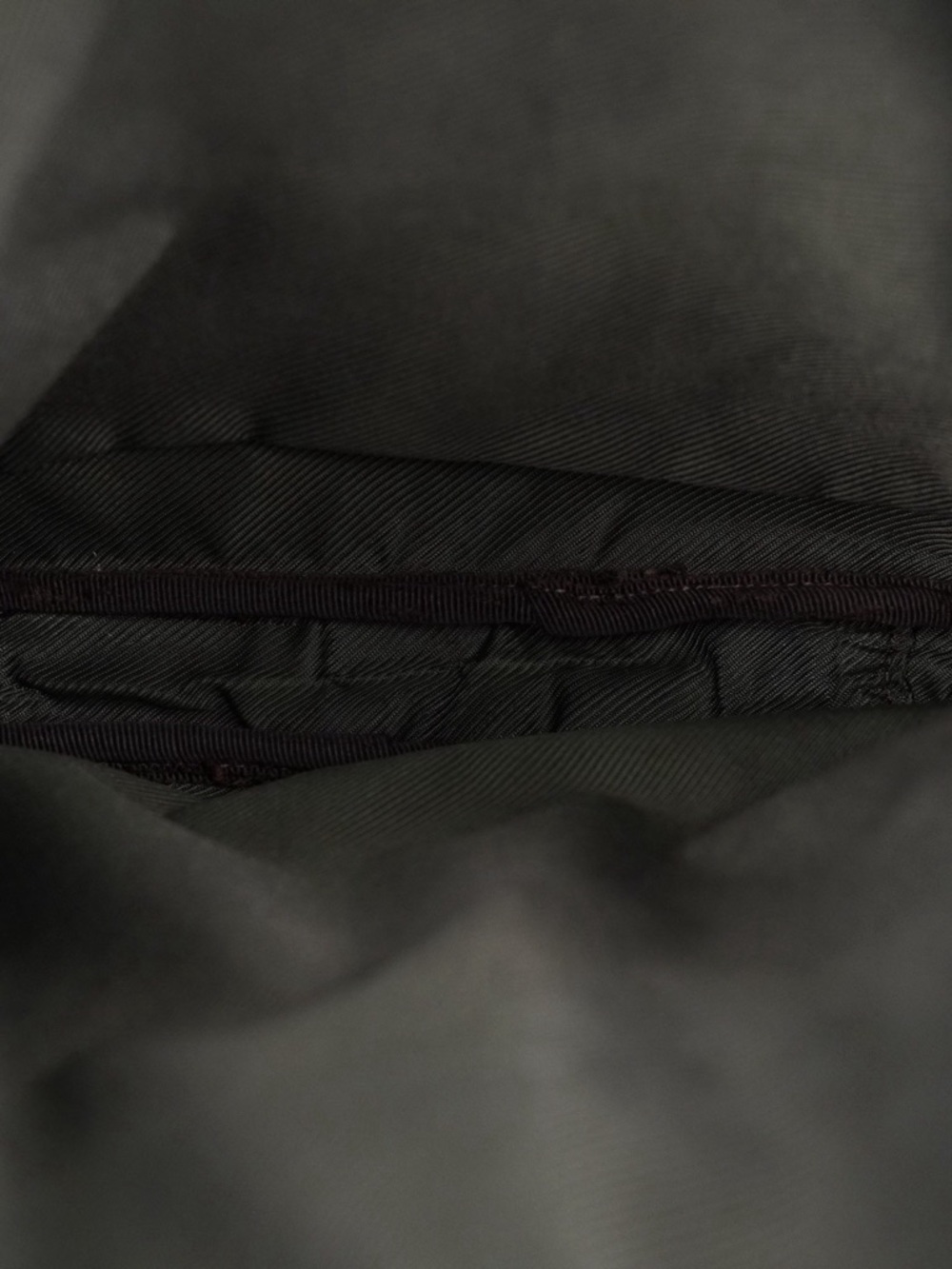 Gucci Brown Monogram Messenger Bag with Dark Brown Trim - Picture 11 of 11